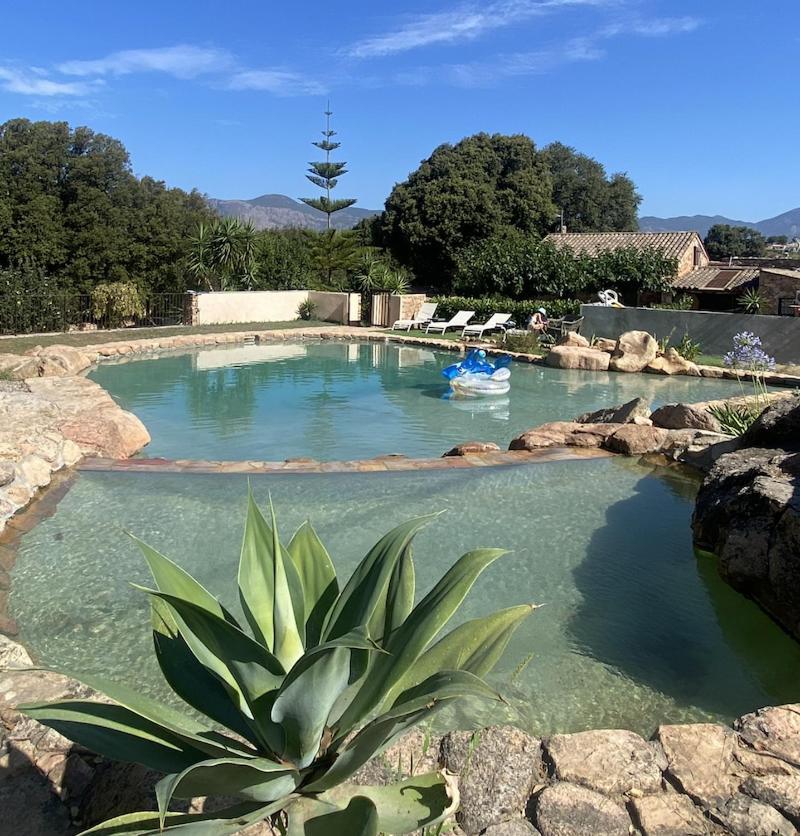 Maison Le Citronnier Avec Piscine - Domaine E Case Di Cuttoli Luaran gambar